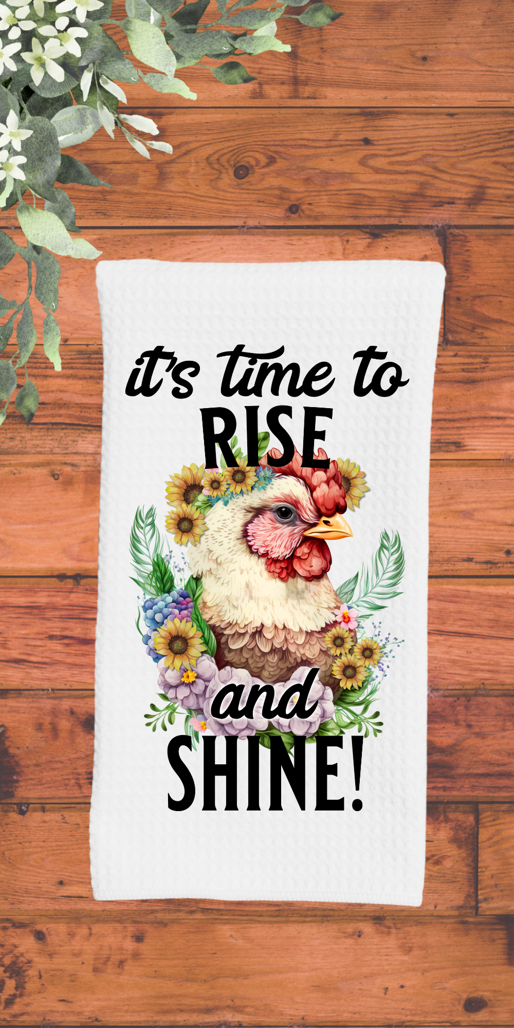 It's time to rise and shine