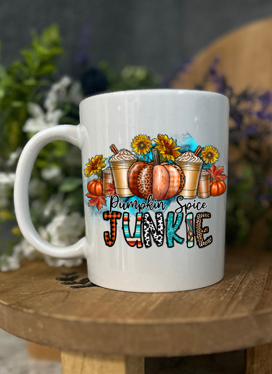 Coffee Cup - Pumpkin Spice Junkie