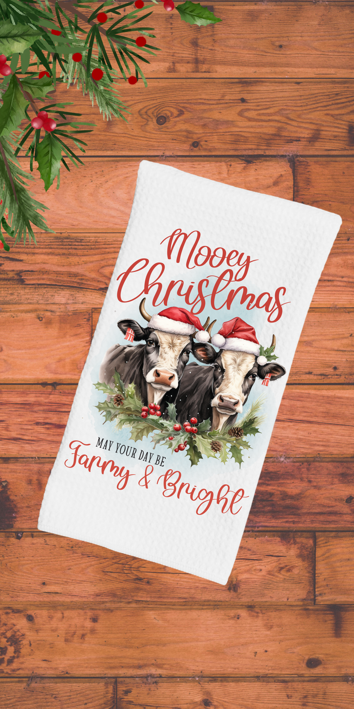 Mooey Christmas may your day be farmy and bright