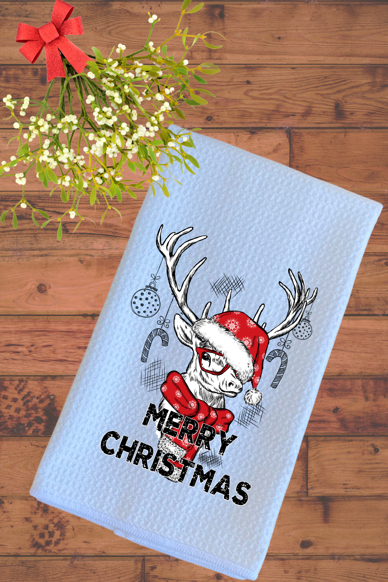 Dish Towel- Merry Christmas