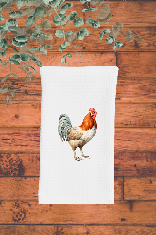 Dish Towel - Rooster #4