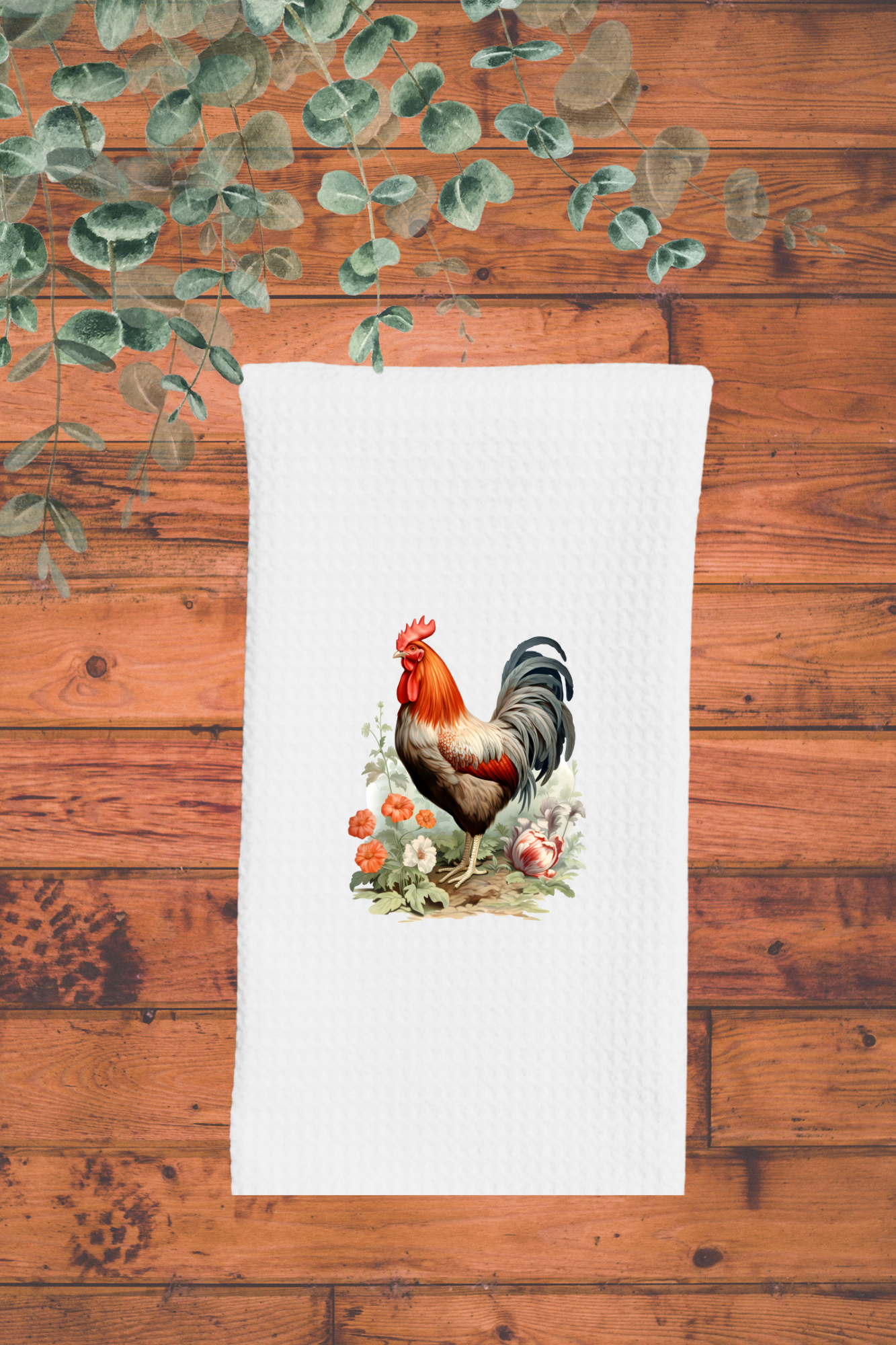 Dish Towel - Rooster #3