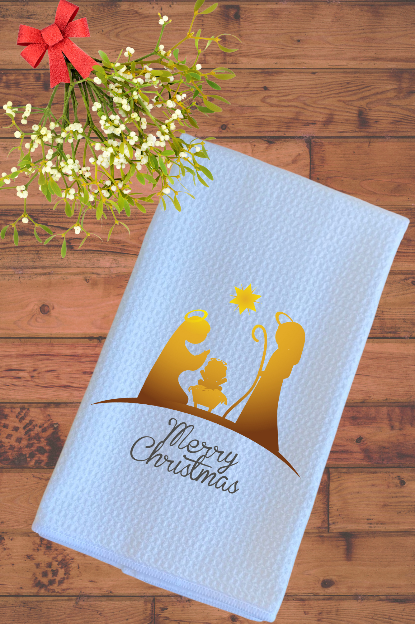 Dish Towel - Merry Christmas