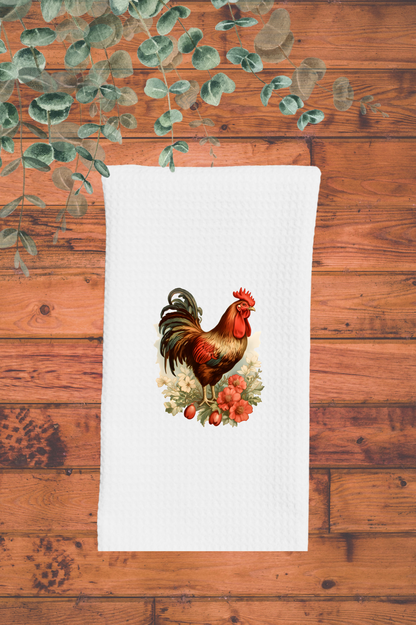 Dish Towel - Rooster #2