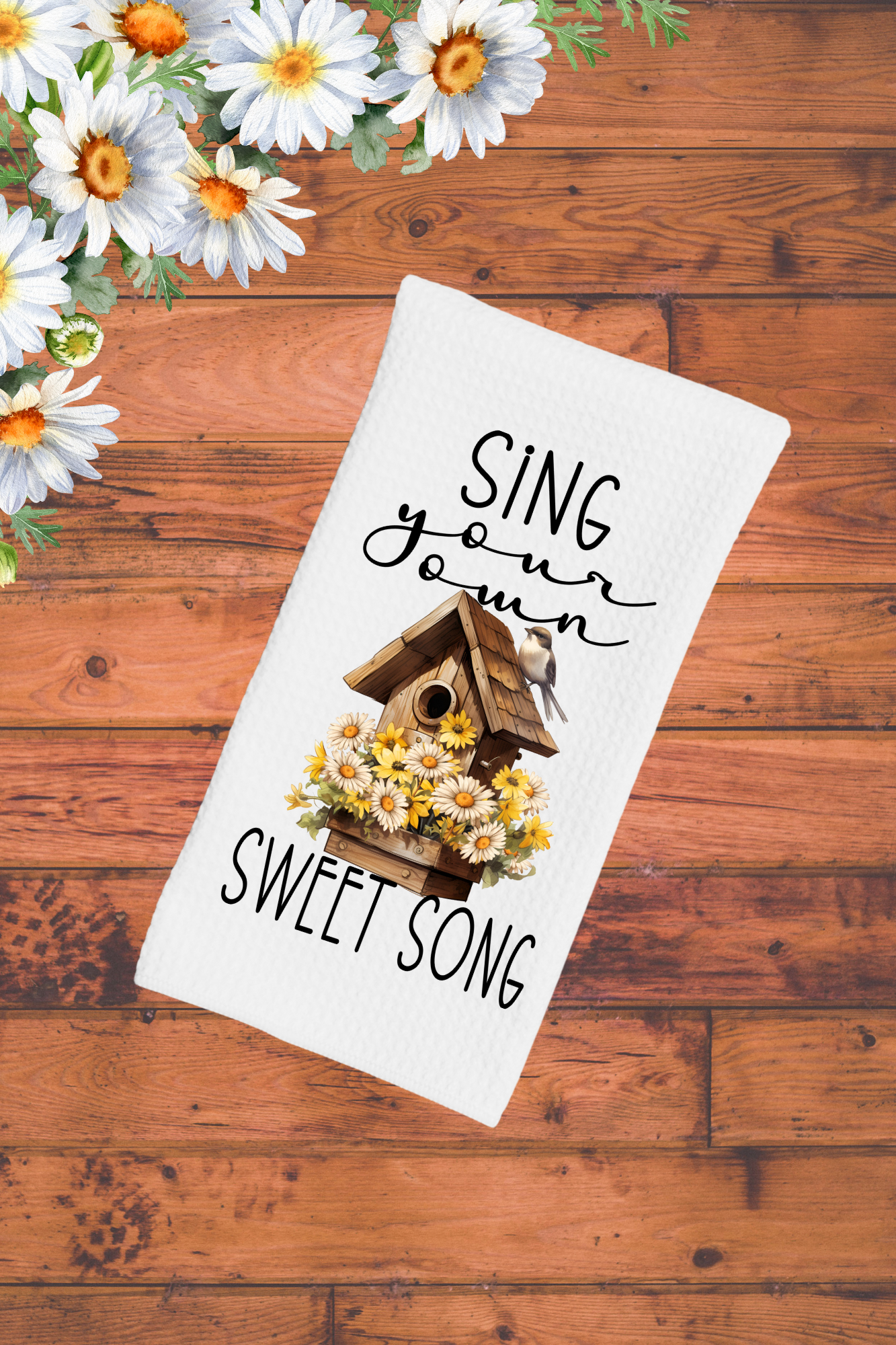 Dish Towel -Sing your own sweet song