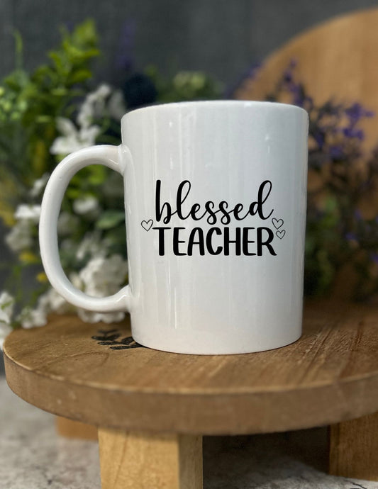 Coffee Cup-Blessed Teacher