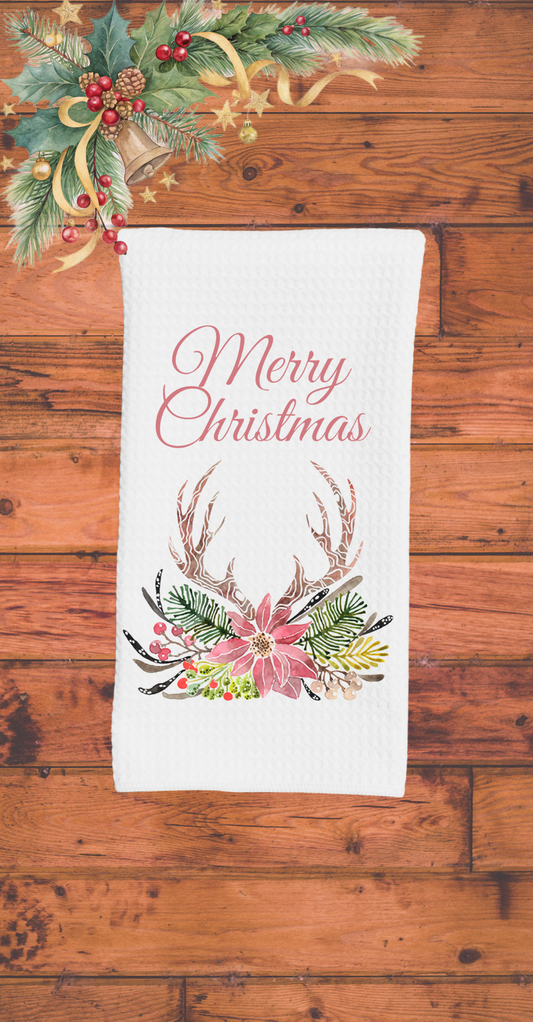 Merry Christmas -Deer Antlers