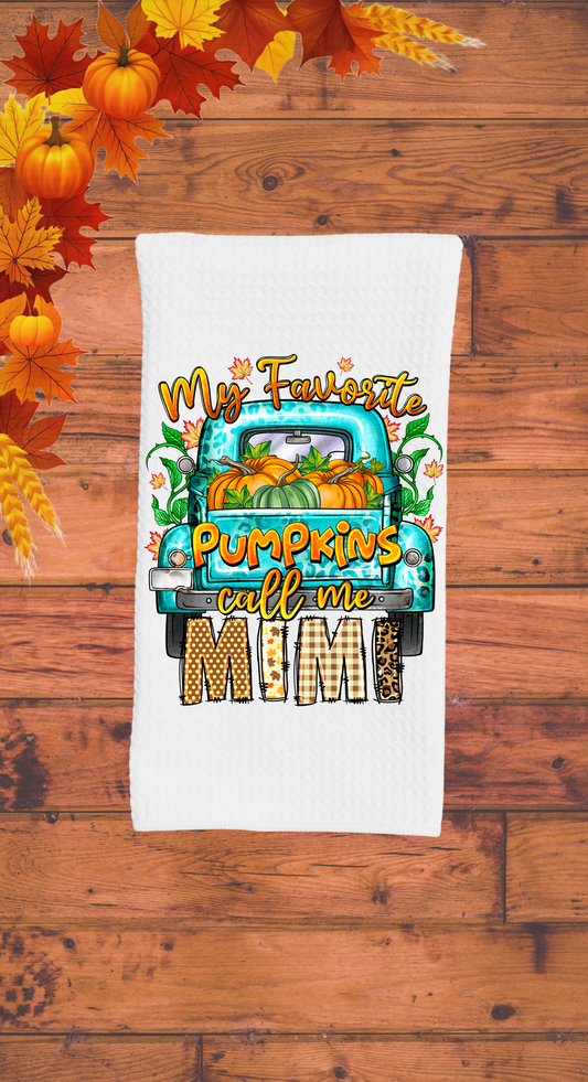 My Favorite Pumpkins Call Me MIMI