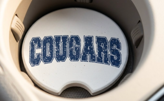 Car Coaster - Cougars