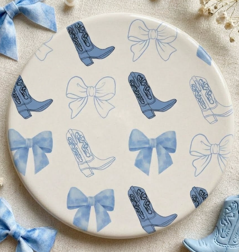 Coaster Boots and Bows