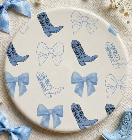 Coaster Boots and Bows