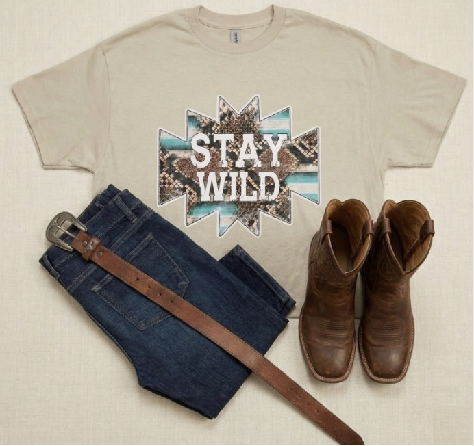 T-Shirt STAY WILD