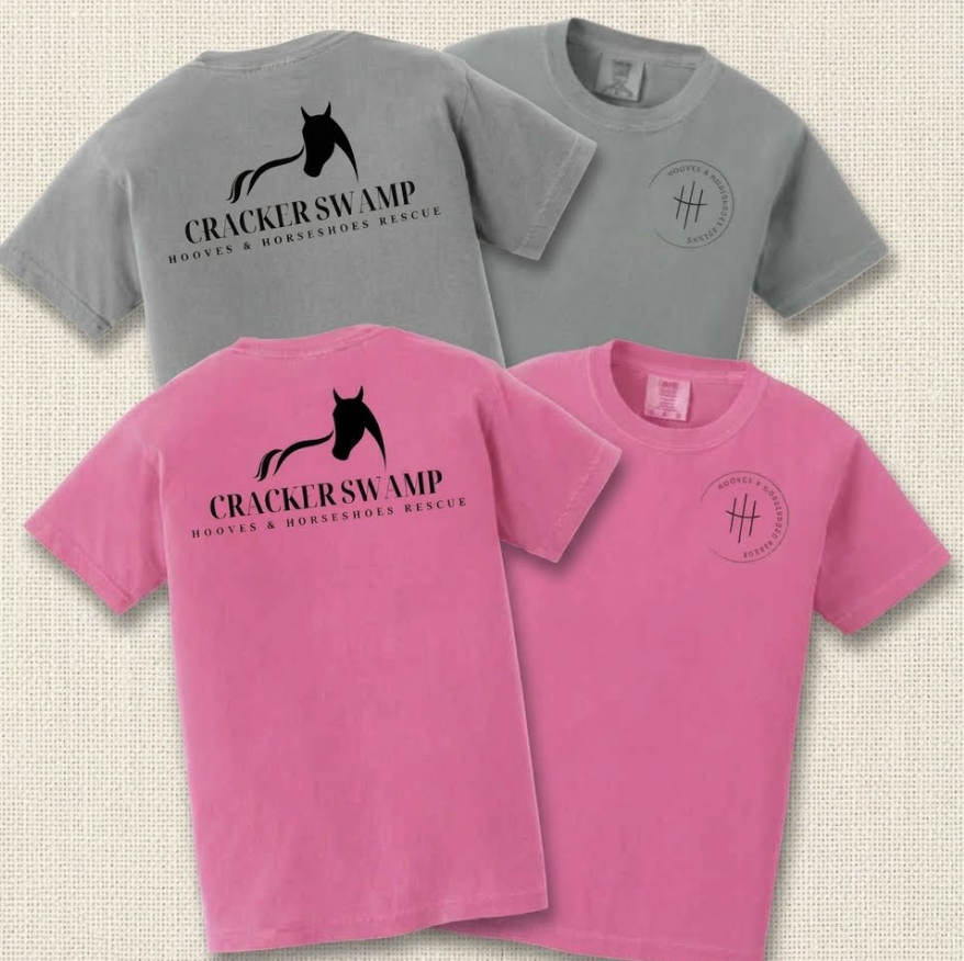 KIDS/ YOUTH    Cracker Swamp Hooves & Horseshoes Rescue ($15.00 from every sale goes to the Rescue) (Copy)