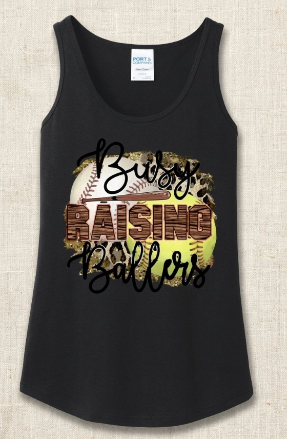 Busy Raising Ballers Tank