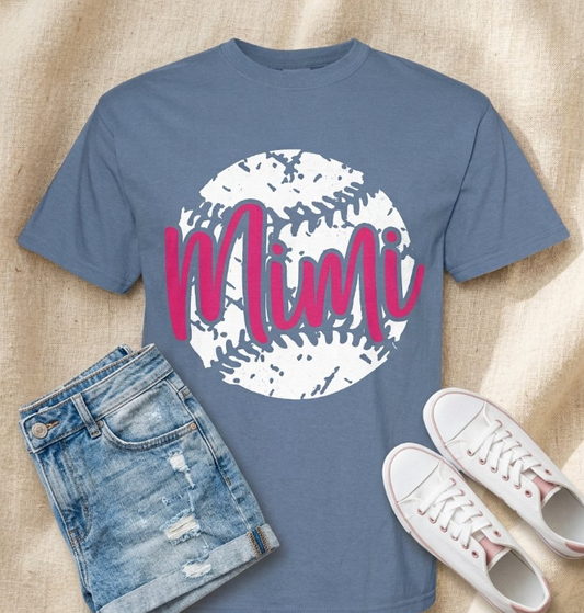 Mimi Baseball Pink