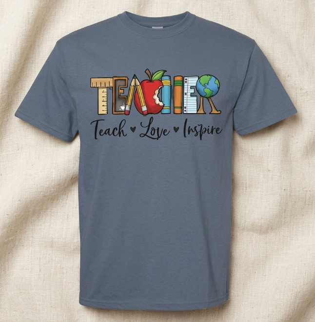 Teacher Teach Love Inspire