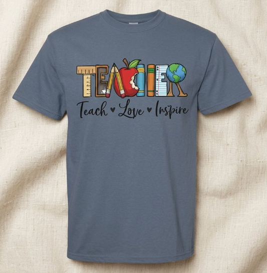 Teacher Teach Love Inspire
