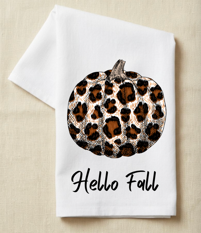 Leopard Pumpkin- Black and Brown