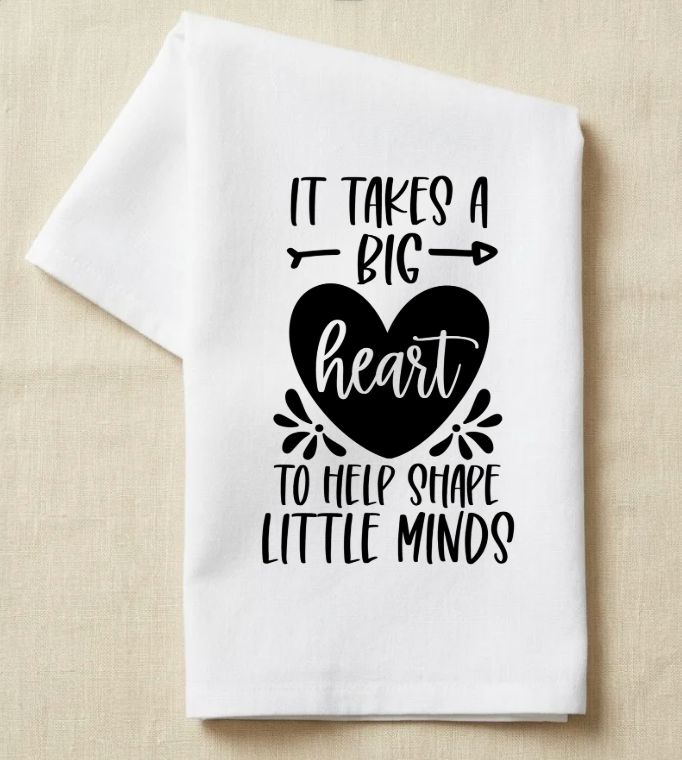 It Takes A Big Heart to Help Shape Little Minds