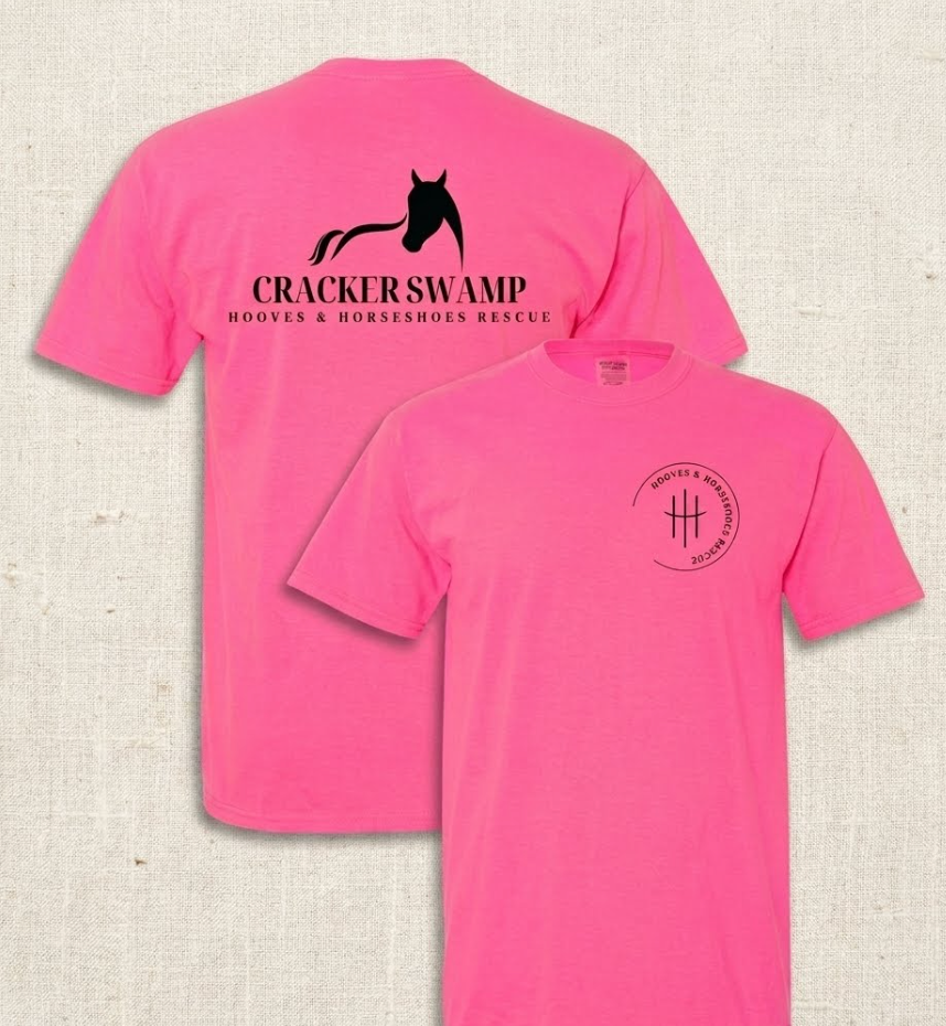 Cracker Swamp Hooves & Horseshoes Rescue $25.00-$30.00 ($15.00 from every sell goes to the Rescue)