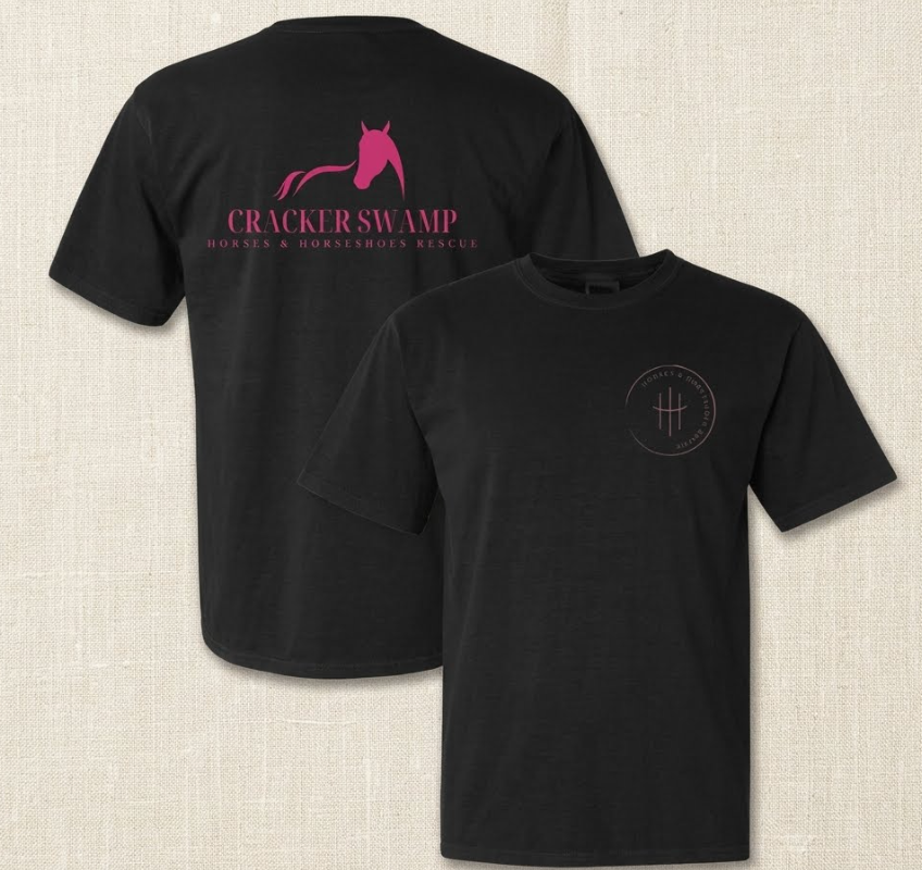 Cracker Swamp Hooves & Horseshoes Rescue $25.00-$30.00 ($15.00 from every sell goes to the Rescue)