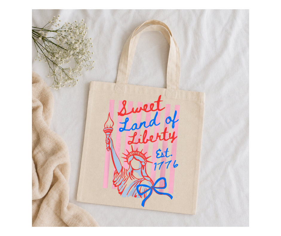 Sweet Land of Liberty Tote Bag