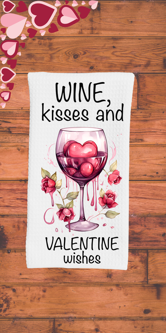 Wine kisses and Valentine wishes