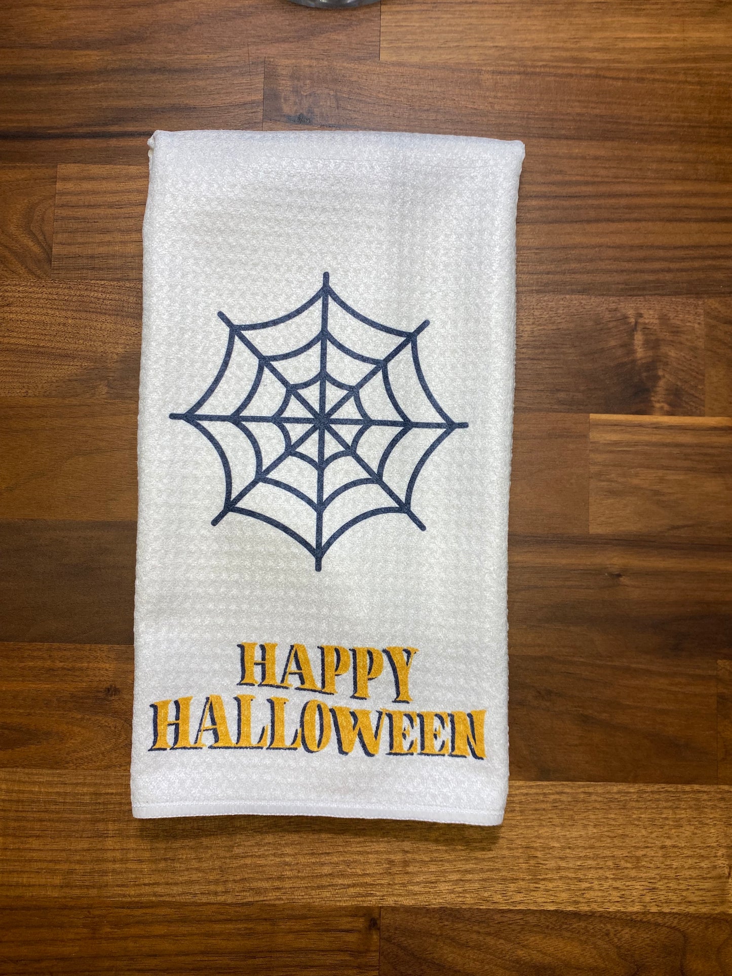 Dish Towel- Happy Halloween-Web