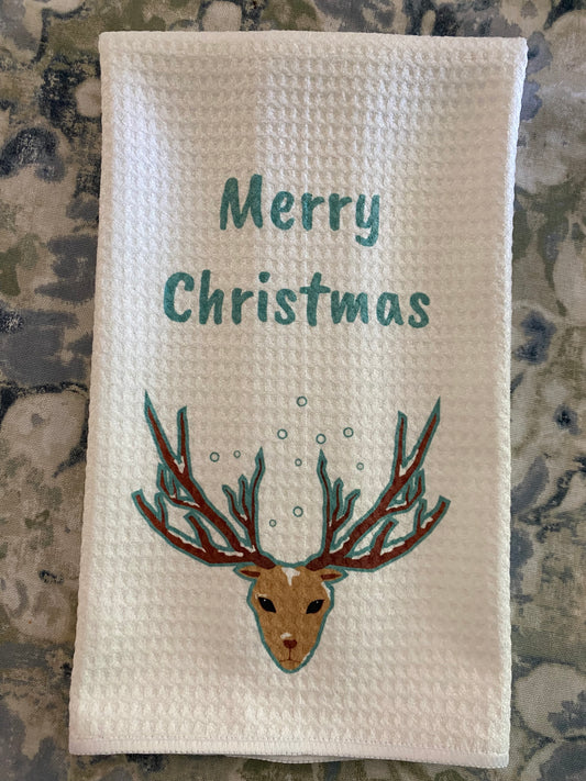 Dish Towel-Merry Christmas