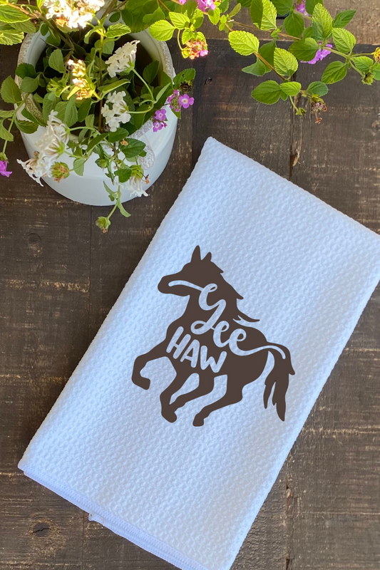 Dish Towel- Yee Haw